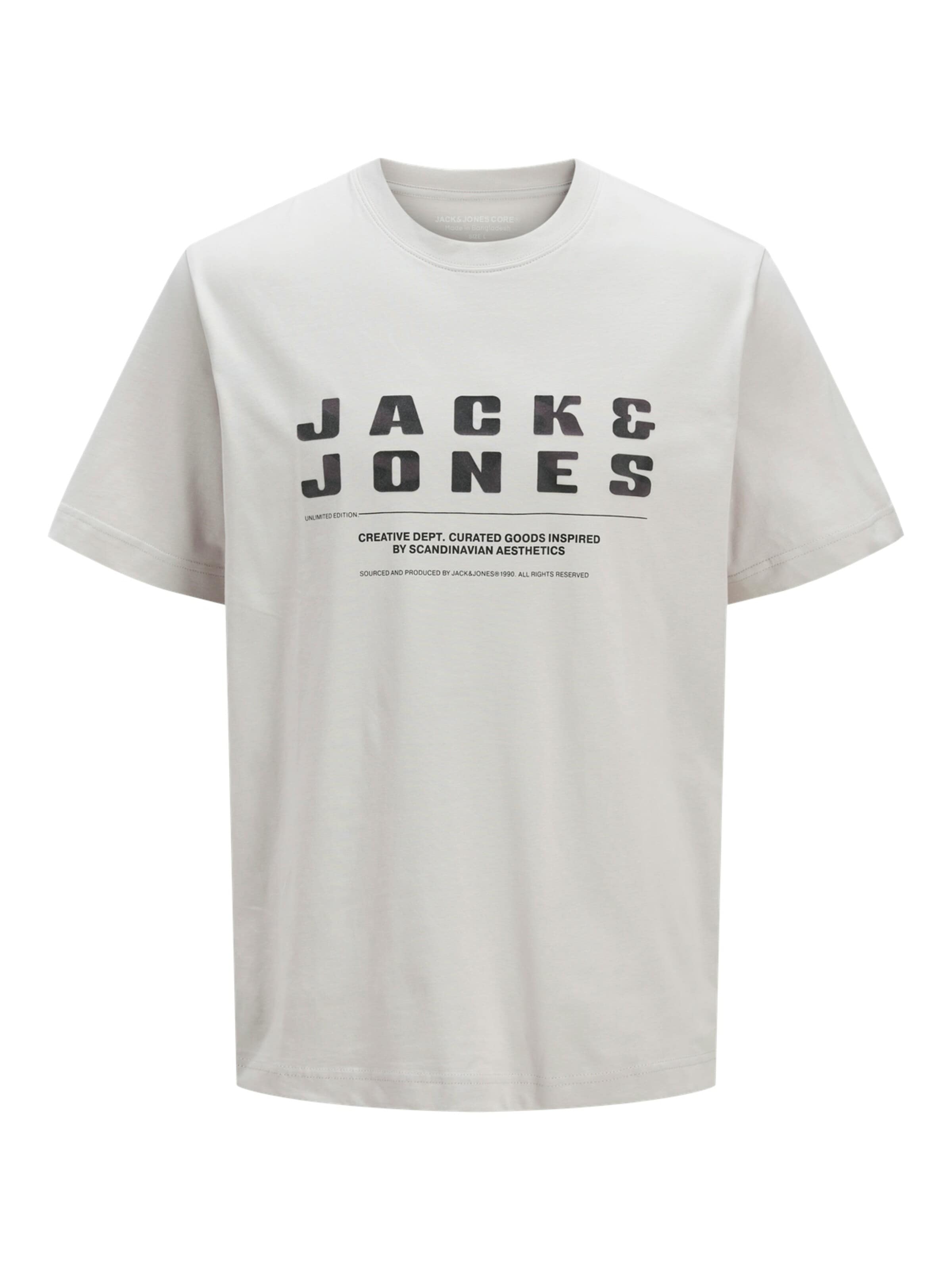JACK & JONES Shirt in White: front
