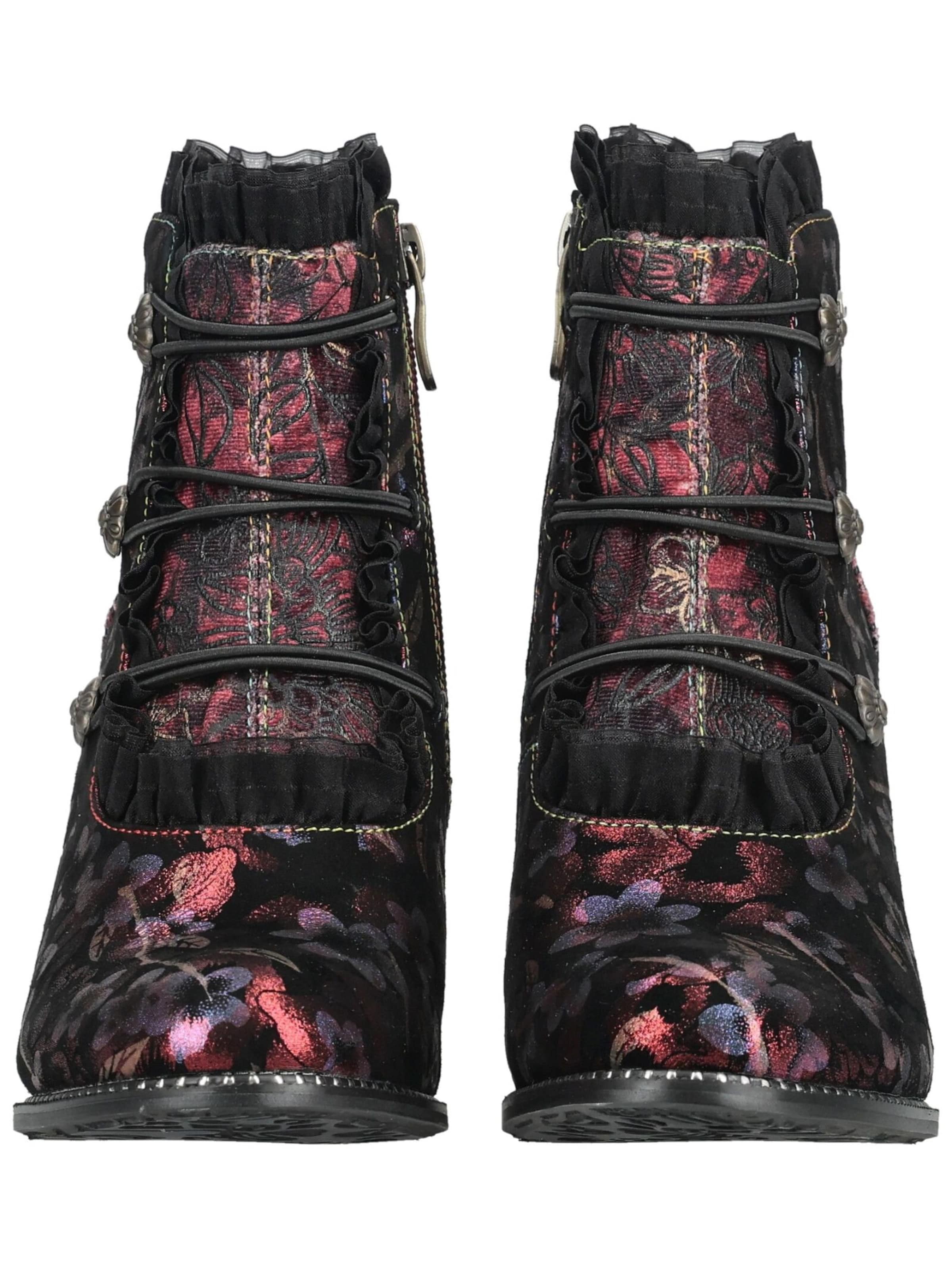 Bottines Laura Vita en rouge