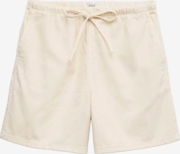 Jeans di Marks & Spencer in beige: frontale