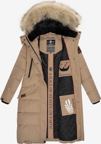 MARIKOO Χειμερινό παλτό 'Schneesternchen' σε μπεζ