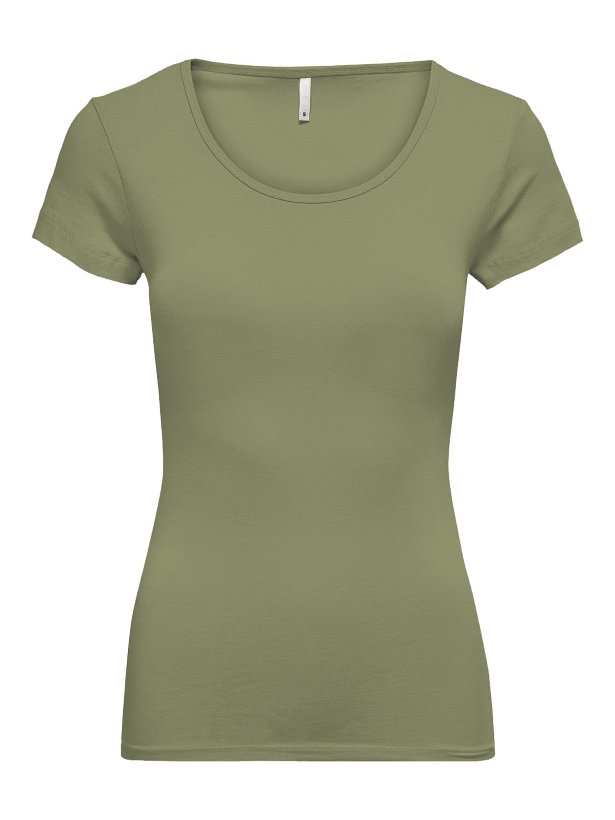 ONLY T-Shirt in Braun