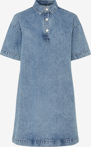 PIECES Puseromekko 'KENYA' värissä sininen: etupuoli