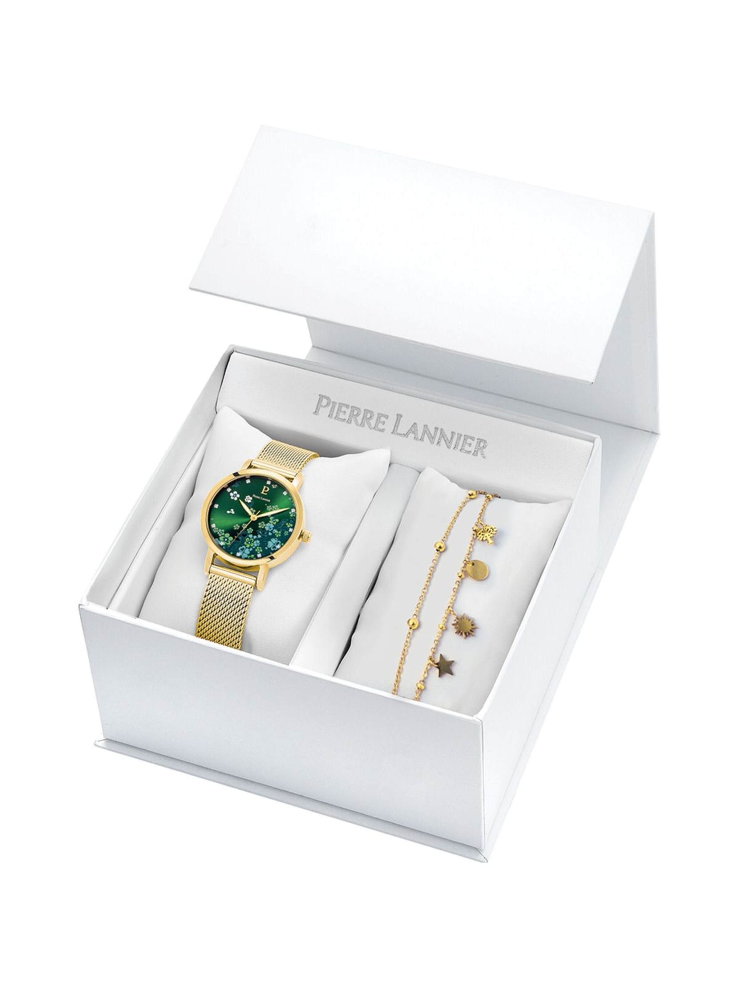 Montre à affichage analogique 'Pierre Lannier - Watch Tallia - Quartz watch movement - Watch case width: 36 mm' Pierre Lannier en vert