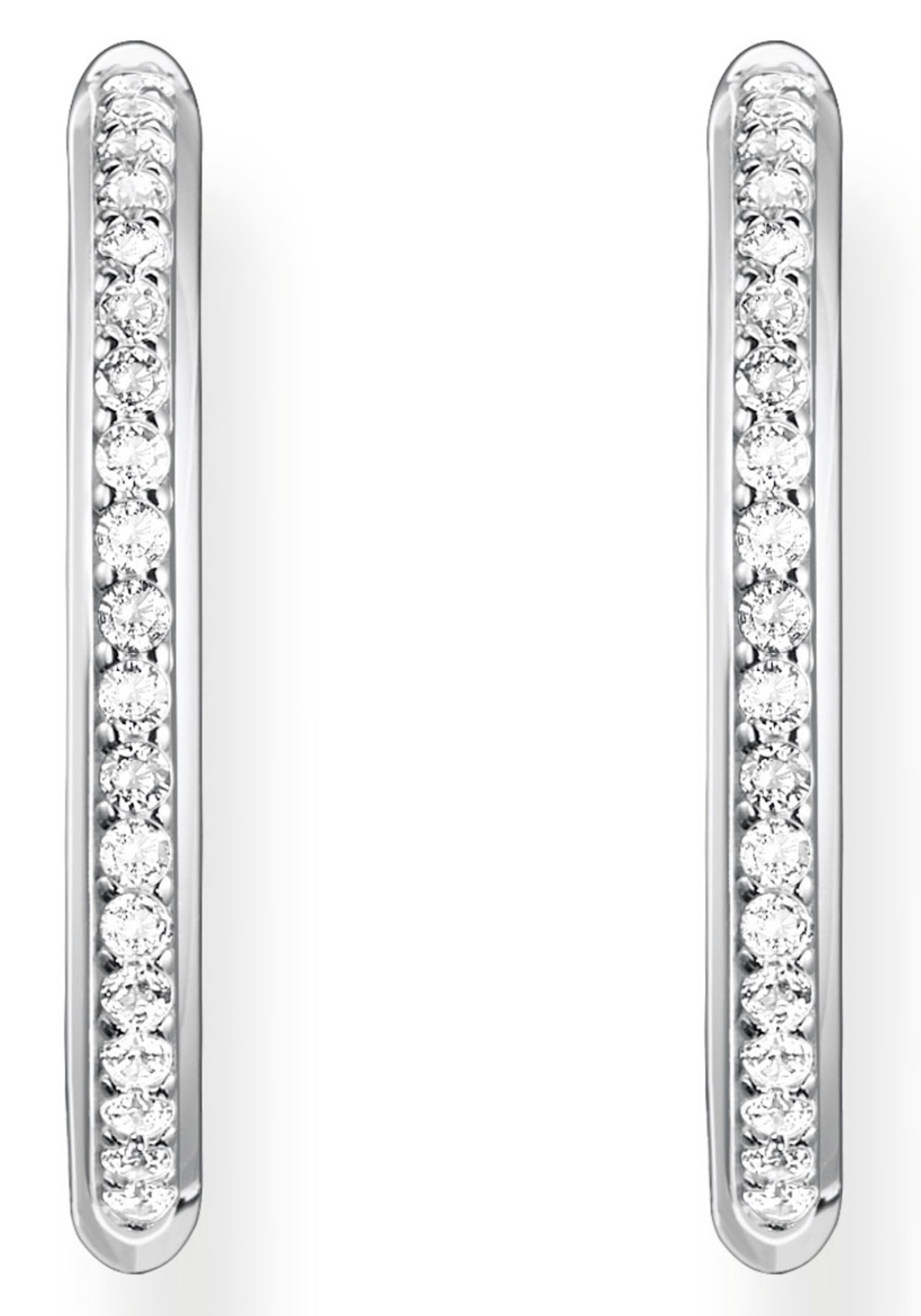 Thomas Sabo Ohrringe in Silber: Vorderseite