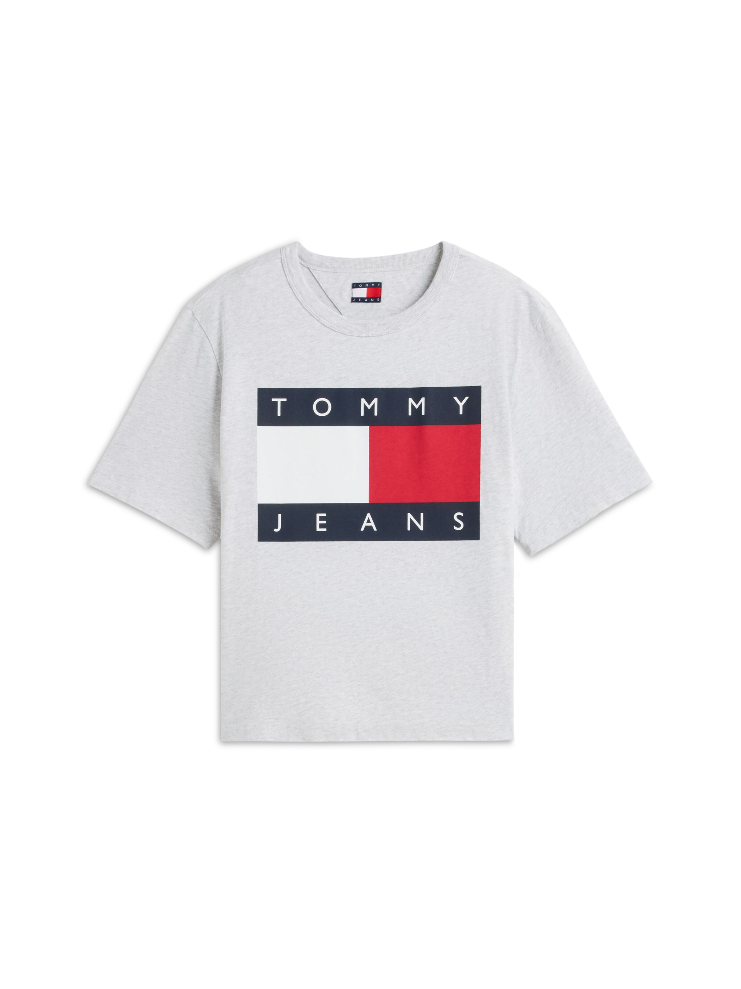 Tommy Jeans T-Shirt in Grau: Vorderseite