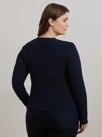 Lauren Ralph Lauren Plus Свитер 'MONTIVA' в Синий