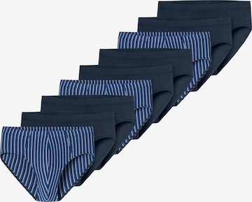 SCHIESSER Slip '95/5 Essentials - Cotton' in Blauw: voorkant