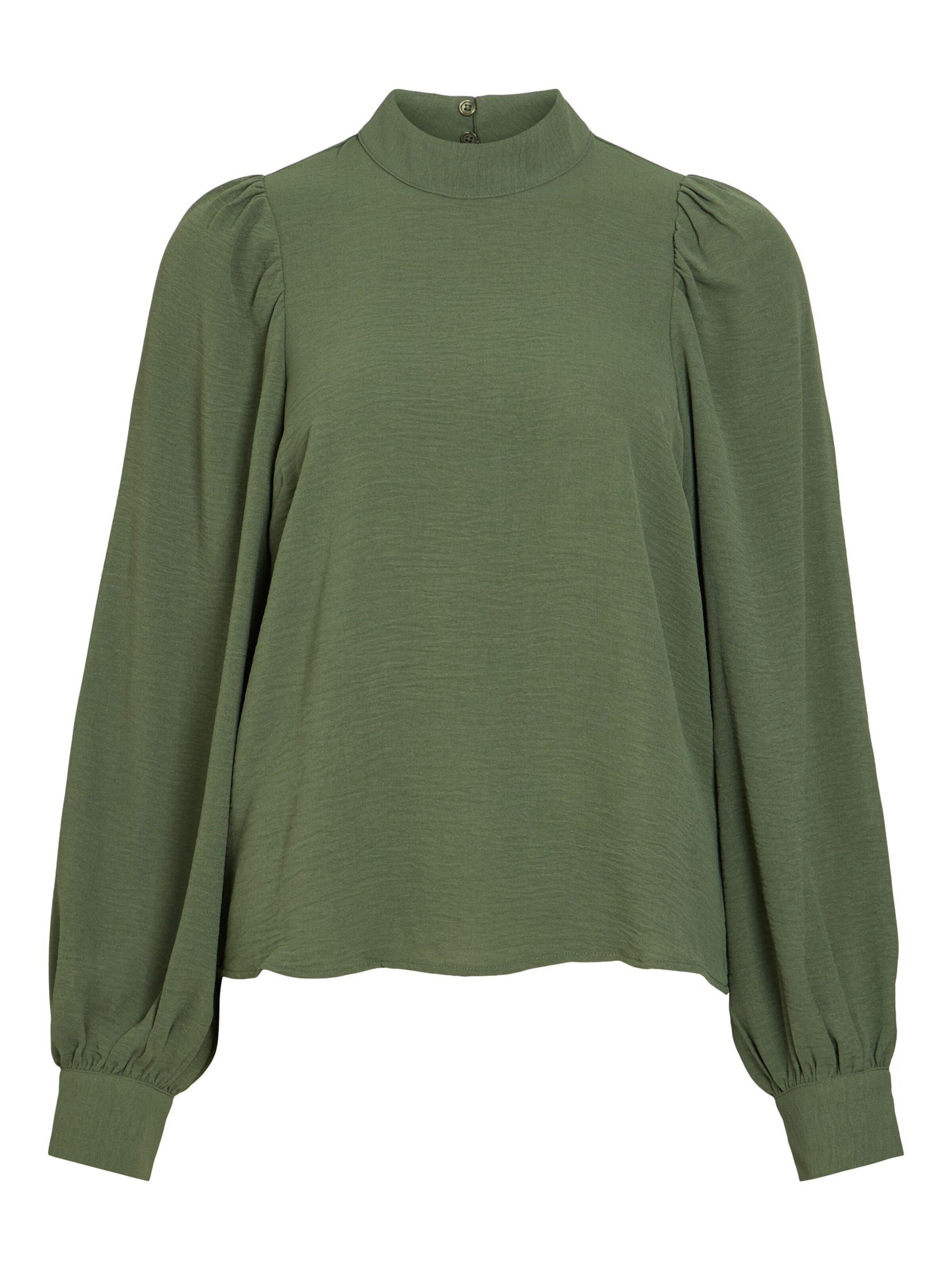 VILA Bluse 'VIPallas' i grøn: forside