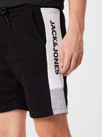 JACK & JONES Regular Sweatshorts in Schwarz