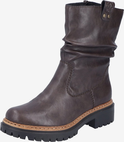 Rieker Stiefelette in 40 in dunkelbraun, Produktansicht