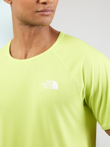 THE NORTH FACE Функционална тениска 'SUNRISER' в зелено
