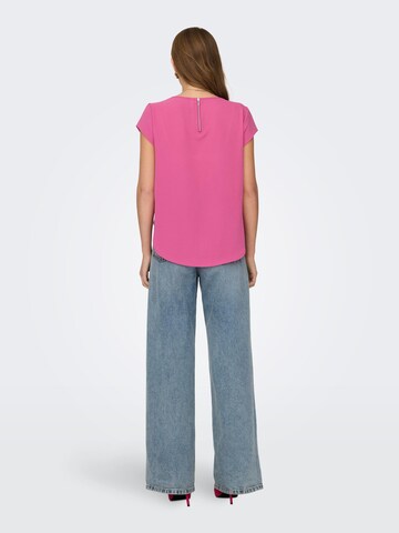 ONLY - Blusa 'ONLVic' en rosa