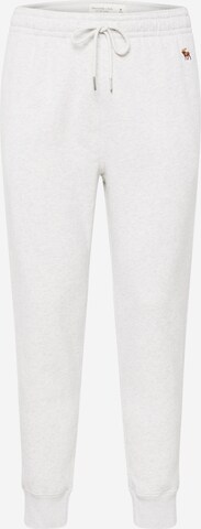 Abercrombie & Fitch Zúžený Kalhoty – šedá: přední strana