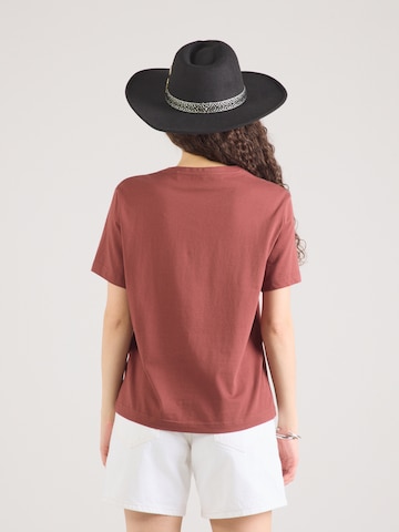 MUSTANG Tričko 'FLORIS' - Hnedá