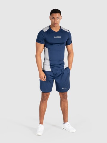 Regular Pantalon de sport 'Maison' Smilodox en bleu