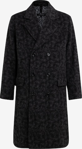 J.Lindeberg Ανοιξιάτικο και φθινοπωρινό παλτό σε μαύρο: μπροστά