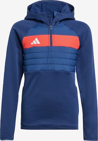 Felpa sportiva 'Tiro 25 Essentials' di ADIDAS PERFORMANCE in blu: frontale