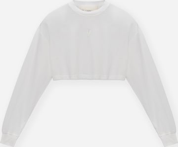 Sweat-shirt BARRYAN en blanc : devant
