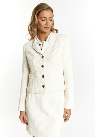 Blazer faina en blanc : devant