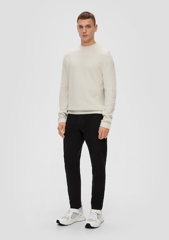 Pull-over QS en beige