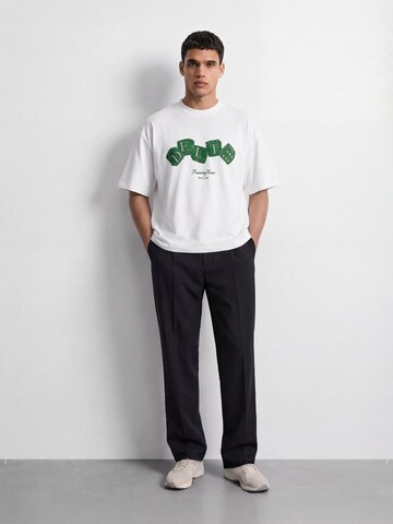 Burocs Shirt 'Oversized Dice' in White