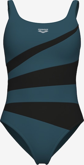 ARENA Muotoileva uimapuku 'ISABELLA' värissä smaragdi / musta, Tuotenäkymä