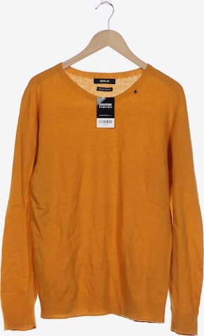 REPLAY Pullover L in Orange: predná strana