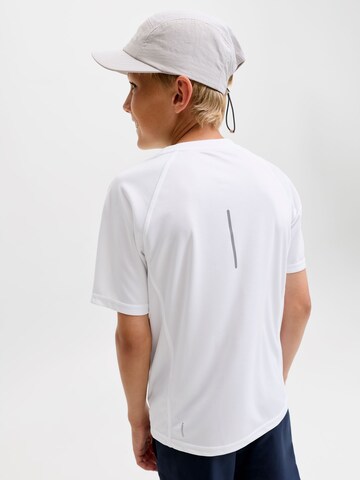 Jack & Jones Junior T-Shirt 'Badge' in Weiß