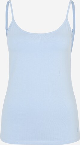 COMMA Top in Blauw: voorkant