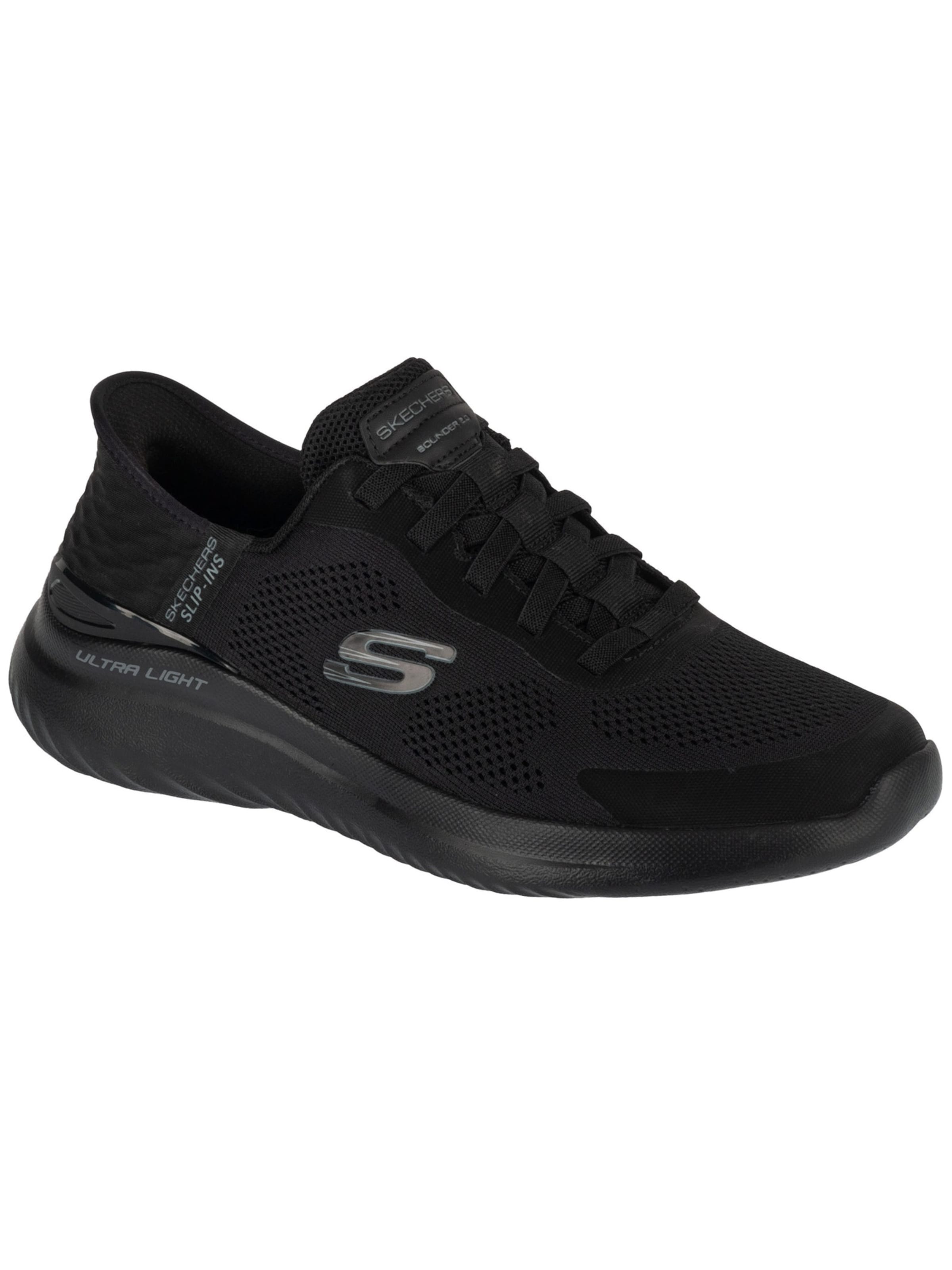 SKECHERS Sneakers laag 'Skechers Slip-Ins: Bounder 2.0 - Emerged' in Zwart