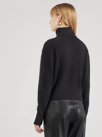 Calvin Klein Jeans Pullover 'Chenille' i sort