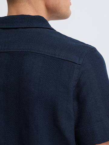 Kronstadt Regular fit Button Up Shirt ' KSGaledale ' in Blue