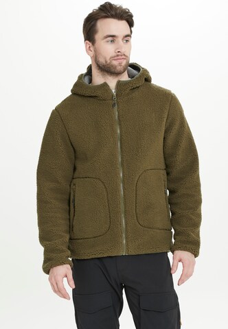 Whistler Athletic fleece jacket 'Cayden' in Green: front
