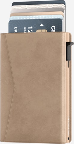 Porte-monnaies 'Pasjeshouder Classic' Prowallet en beige : devant