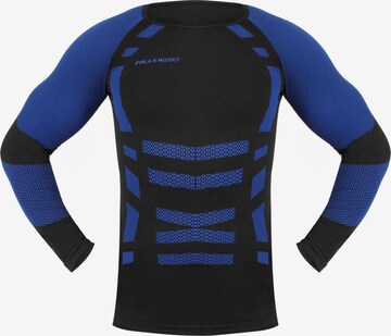 Base Layer Polar Husky en bleu : devant