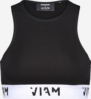 ABOUT YOU x VIAM Studio Top 'Decisive' in Black: front