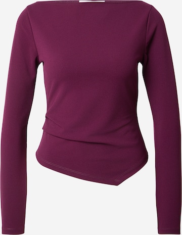 purpurinė ABOUT YOU Marškinėliai 'Sybille': priekis