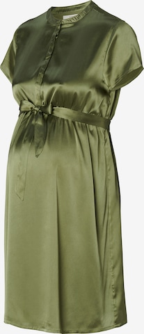 Esprit Maternity Shirt Dress in Green: front