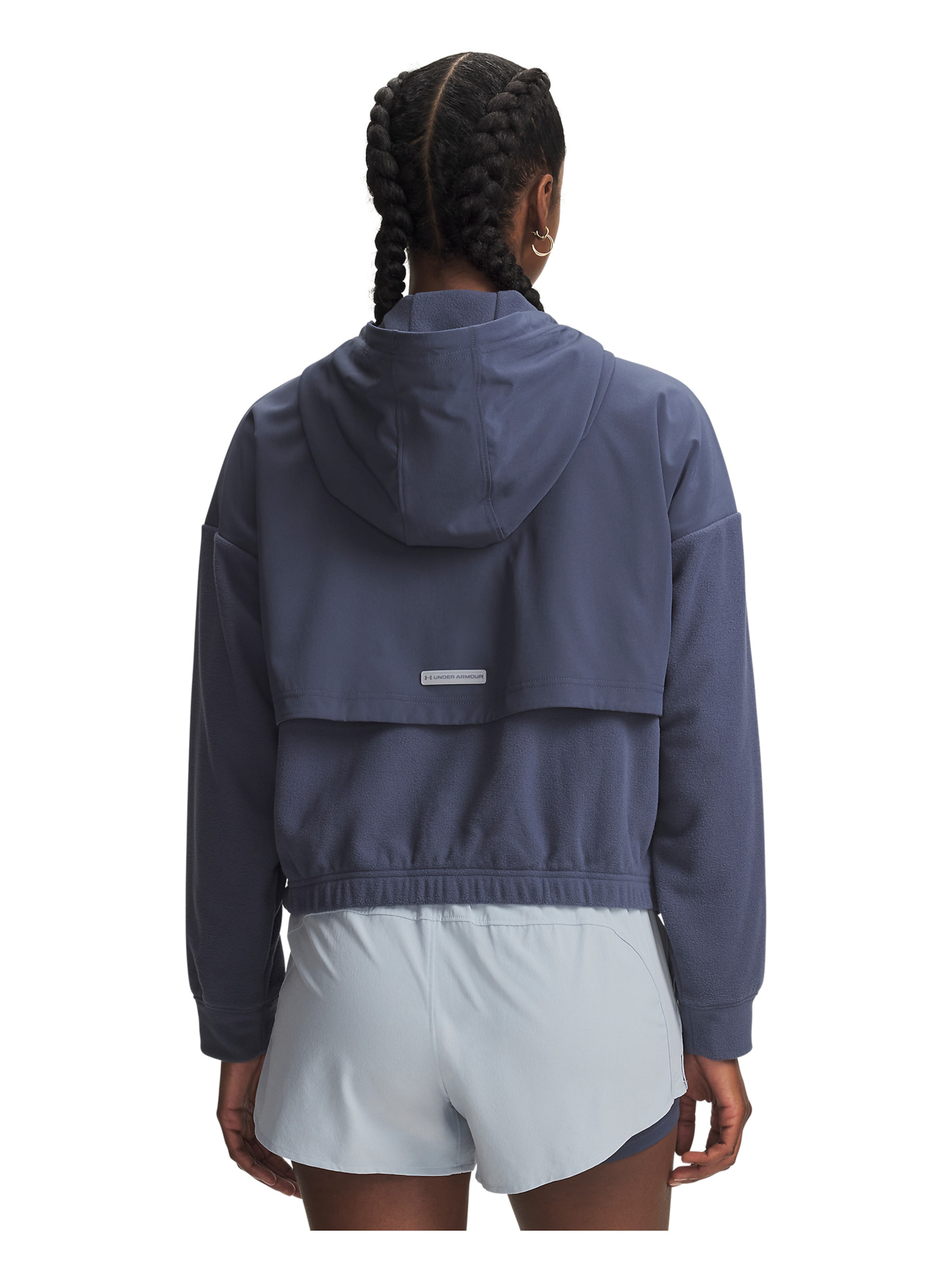 UNDER ARMOUR Fleece jas 'Performance' in Grijs