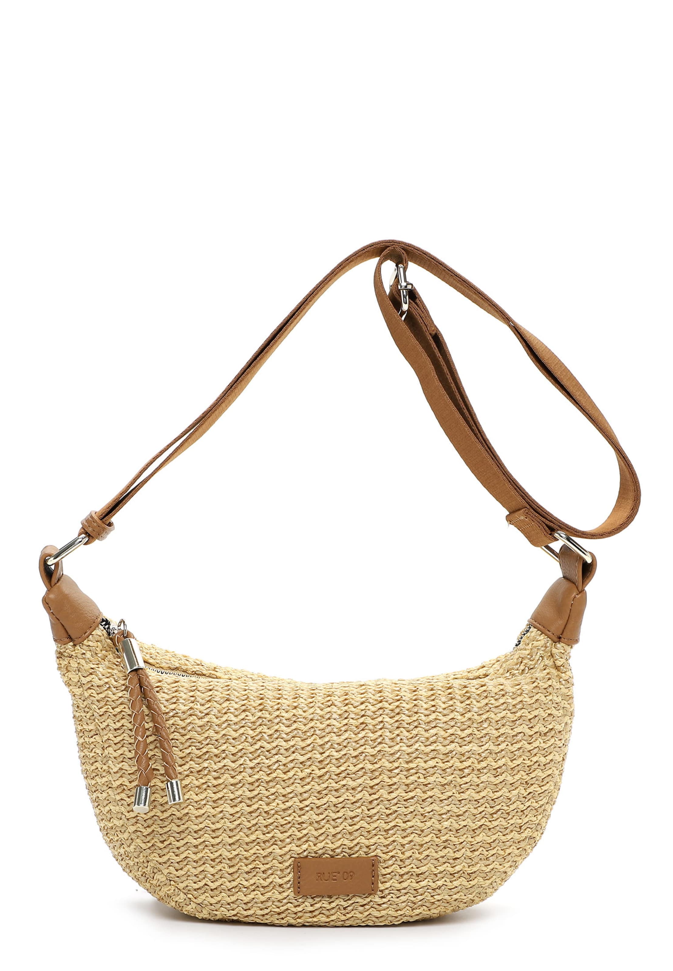 Emily & Noah Umhängetasche ' E&N Bayonne RUE 09 ' in Beige: Vorderseite