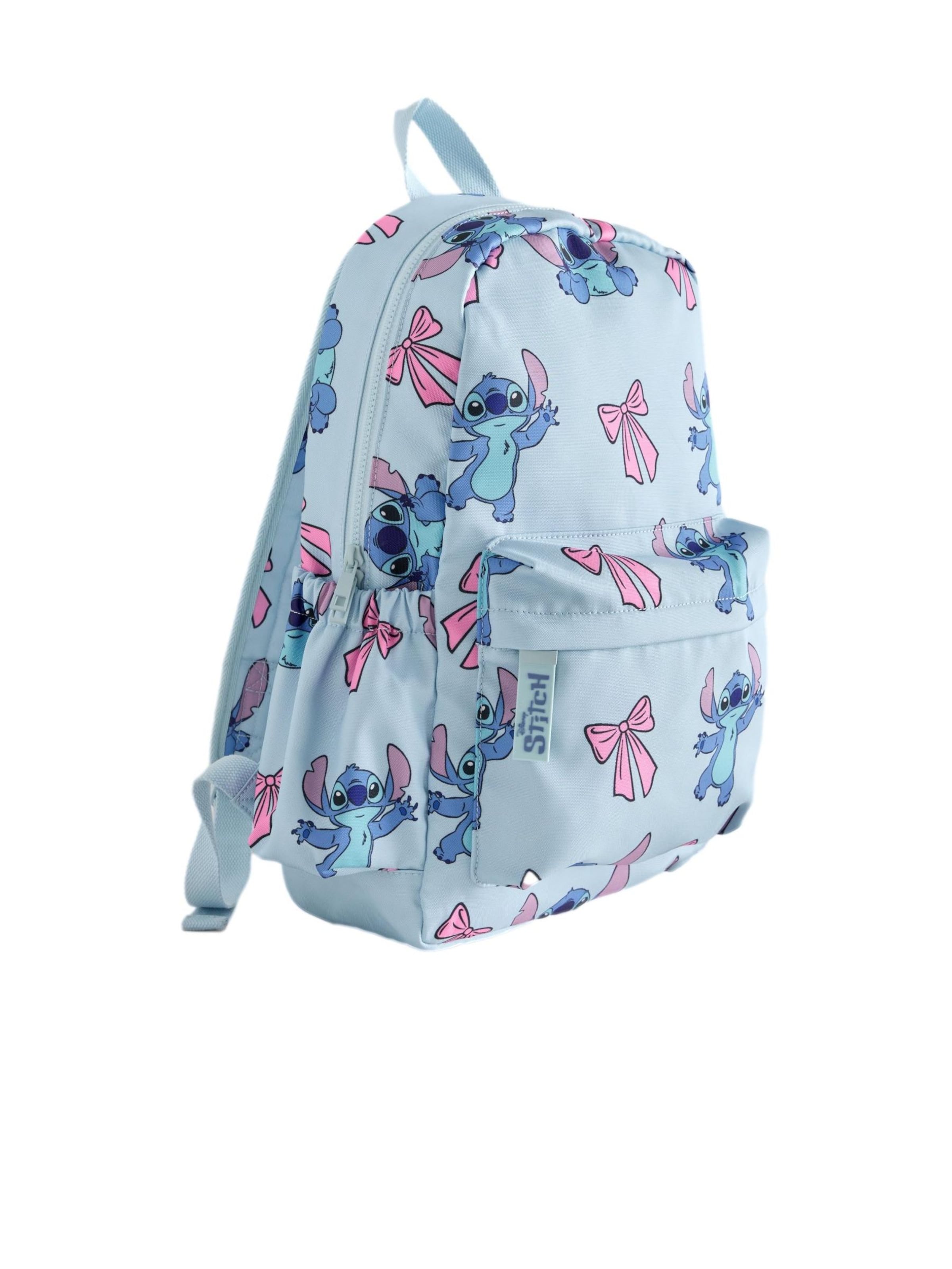 Next Rugzak 'Lilo & Stitch' in One Size in de kleur Navy / Saffier / Lichtblauw / Lichtroze, Productweergave