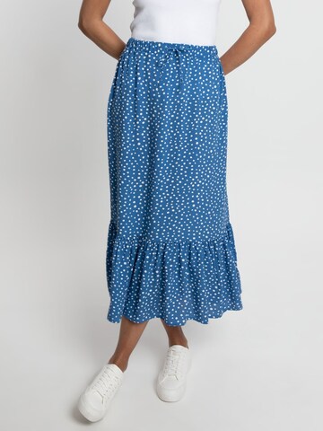 Threadbare - Falda 'Rain' en azul: frente