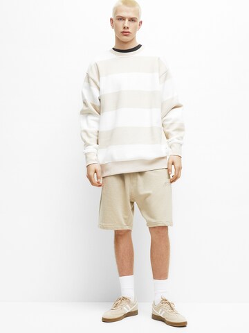 Pull&Bear Loosefit Housut värissä beige