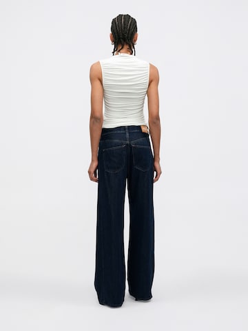 REPLAY Wide Leg Jeans 'NARJA' in Blau