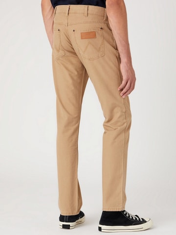 WRANGLER Regular Jeans 'GREENSBORO TIGERS EYE' in Beige