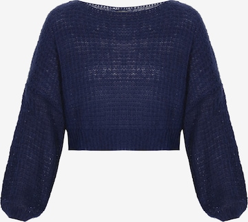 Pull-over DreiMaster Vintage en bleu : devant