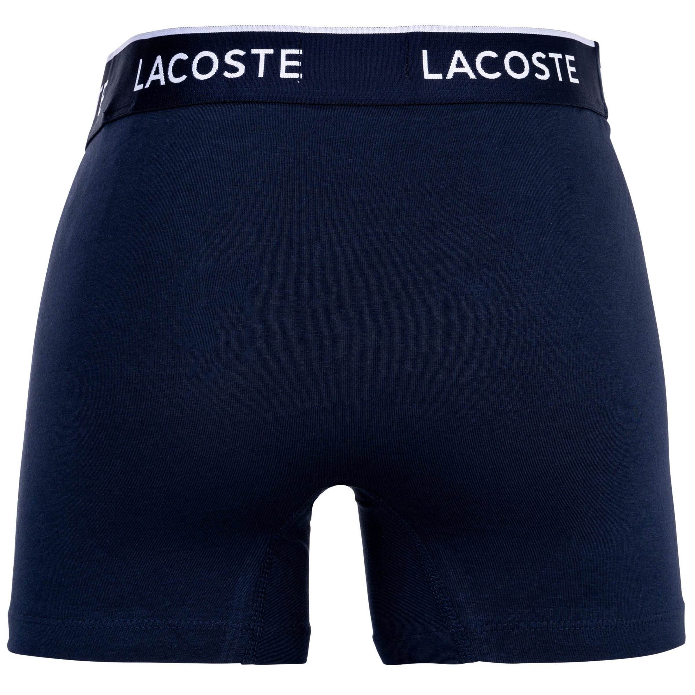 LACOSTE - Calzoncillo boxer en negro