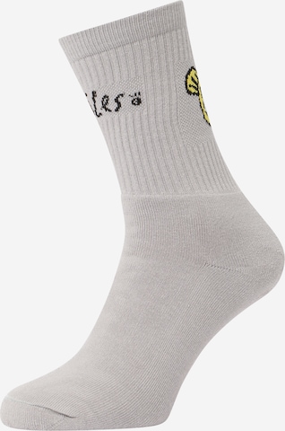 Chaussettes 'Aras' Smiles en gris : devant