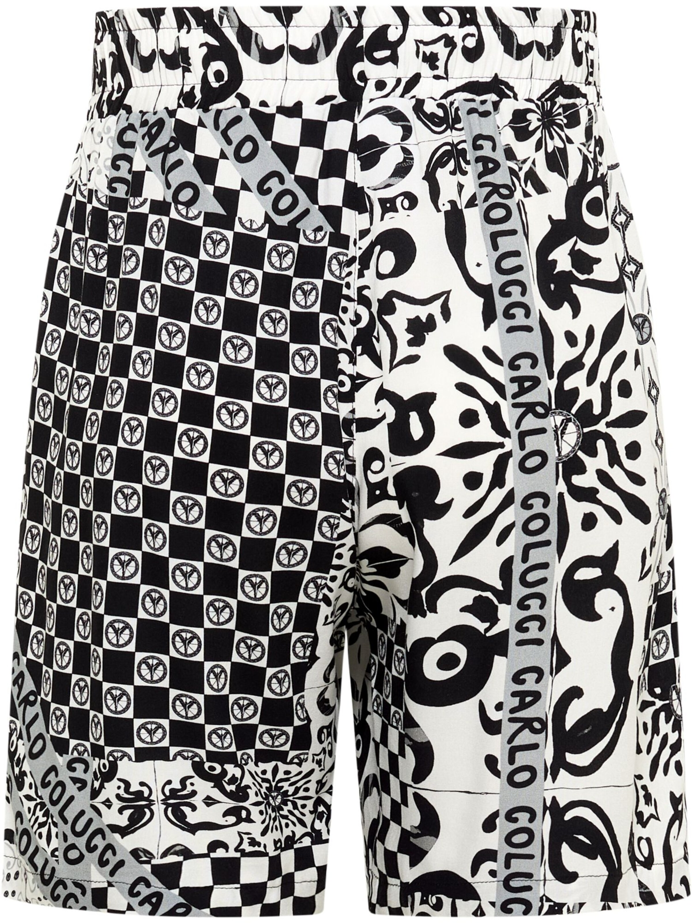 Carlo Colucci Regular Trousers 'Fedrigotti' in Black