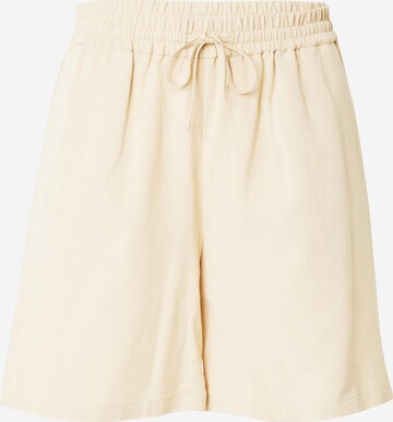 minimum Regular Broek 'Amilie' in Beige: voorkant